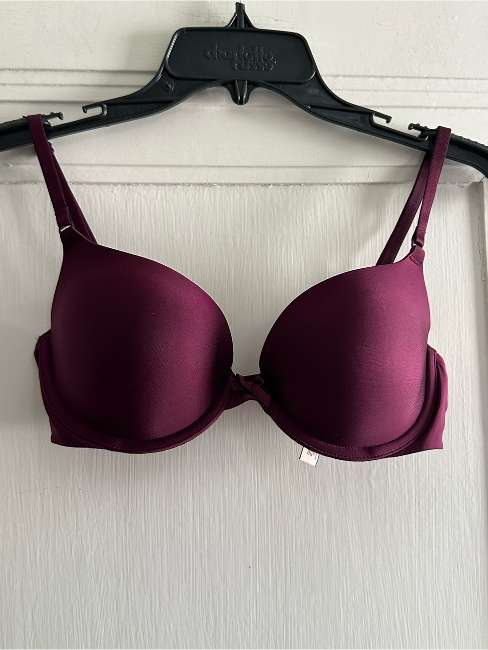 Victoria’s Secret Demi Underwire Bra in Deep Plum - 32D